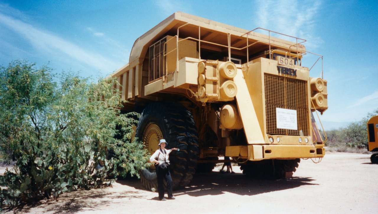 AandM visit to another mine outside of Bisbee Dec 2001 3